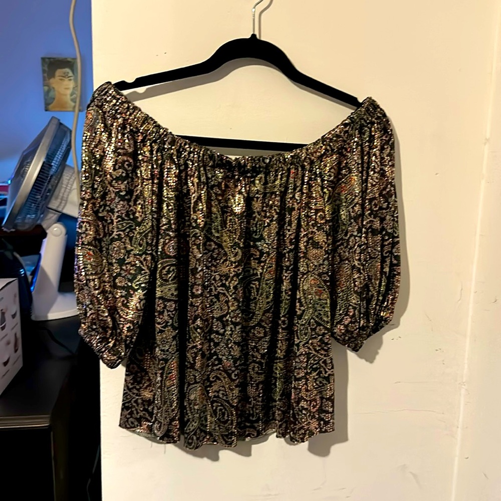 Ba&sh off shoulder top